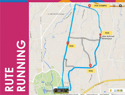 Rute 10K Nutrition Fun Jogging and Running 2016 Bogor Rute 10K Nutrition Fun Jogging and Running 2016 Bogor pergizi pangan indonesia kampus ipb baranangsiang