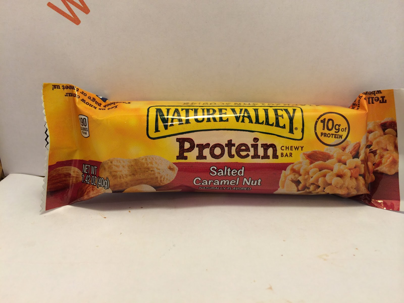 Tryk ned Udøve sport erotisk Crazy Food Dude: Review: Nature Valley Salted Caramel Nut Protein Chewy Bar