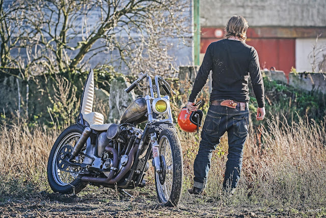 Harley Davidson Ironhead By Thunderbike Hell Kustom