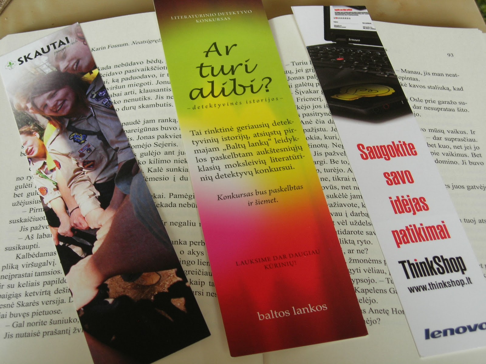 Bookmarks collection from around the world Advertising bookmark