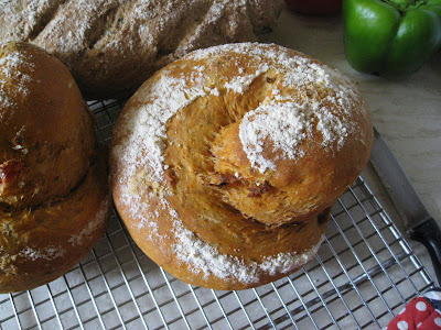 tomato and chorizo bread