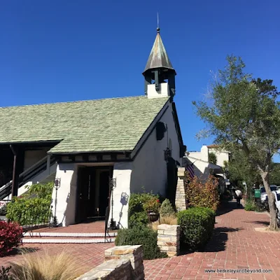 exterior of Church of the Wayfarer in Carmel, California