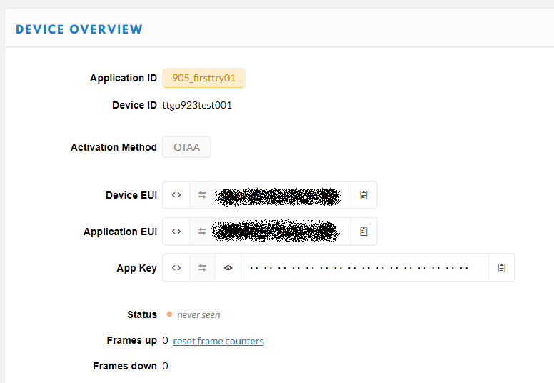 LoraWAN TTN node device Part2 with MCCI LoRaWAN LMIC library on TTGO
