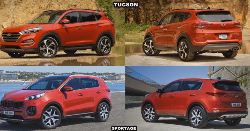 KIA Sportage 2016 VS Hyundai Tucson 2015 Video confronto