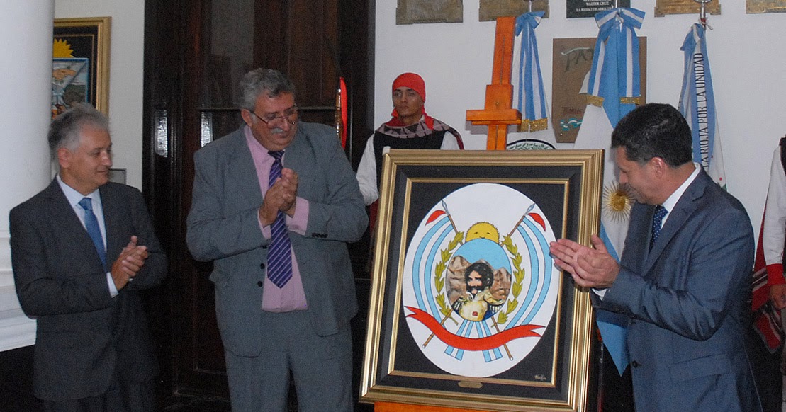 Heráldica en la Argentina Escudo de General Juan Facundo Quiroga (La