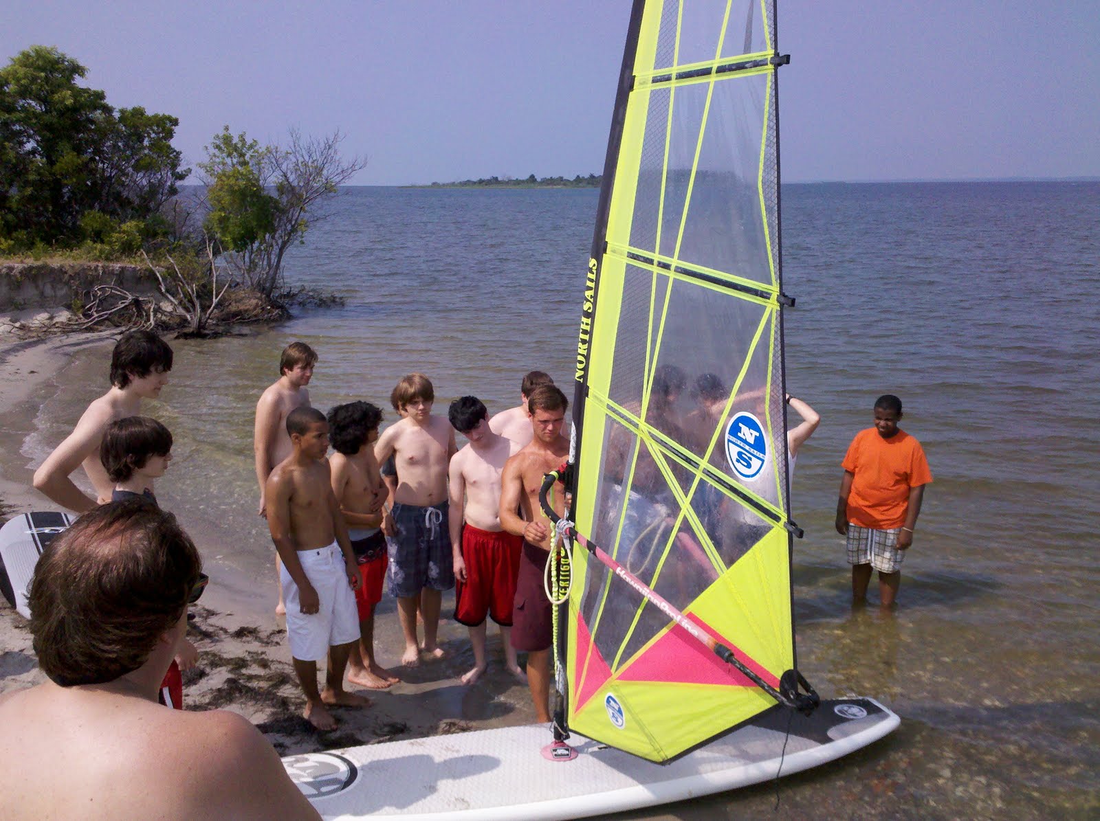 Live to Sail and SUP Group Windsurfing Lessons in Maryland , Delaware