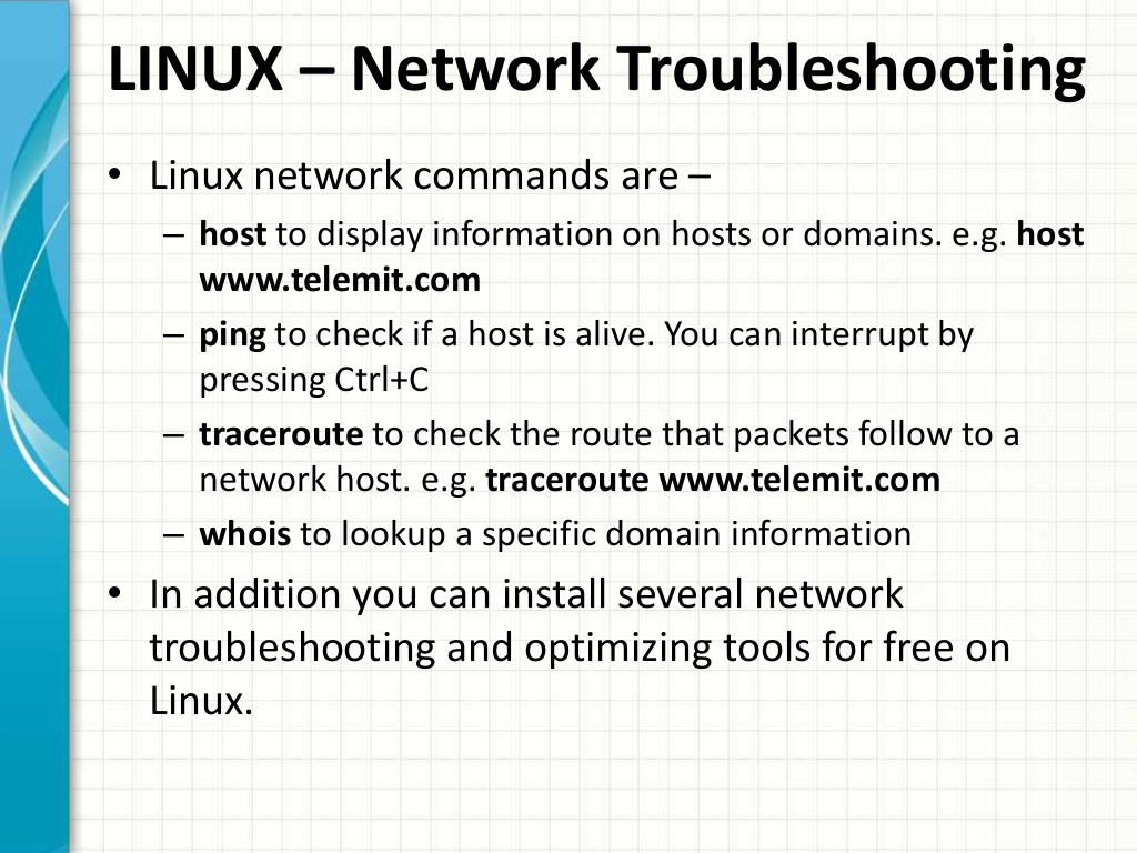 Troubleshooting. Network. Сценарии командной оболочки Linux. Learning Linux Command Network. Net command