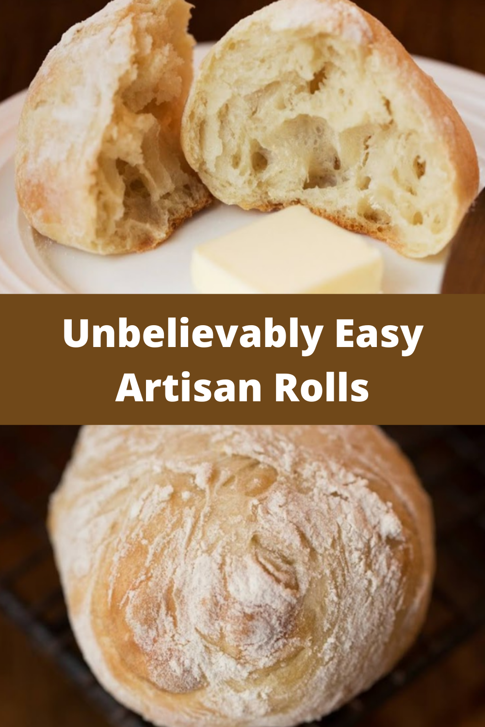 Unbelievably Easy Artisan Rolls