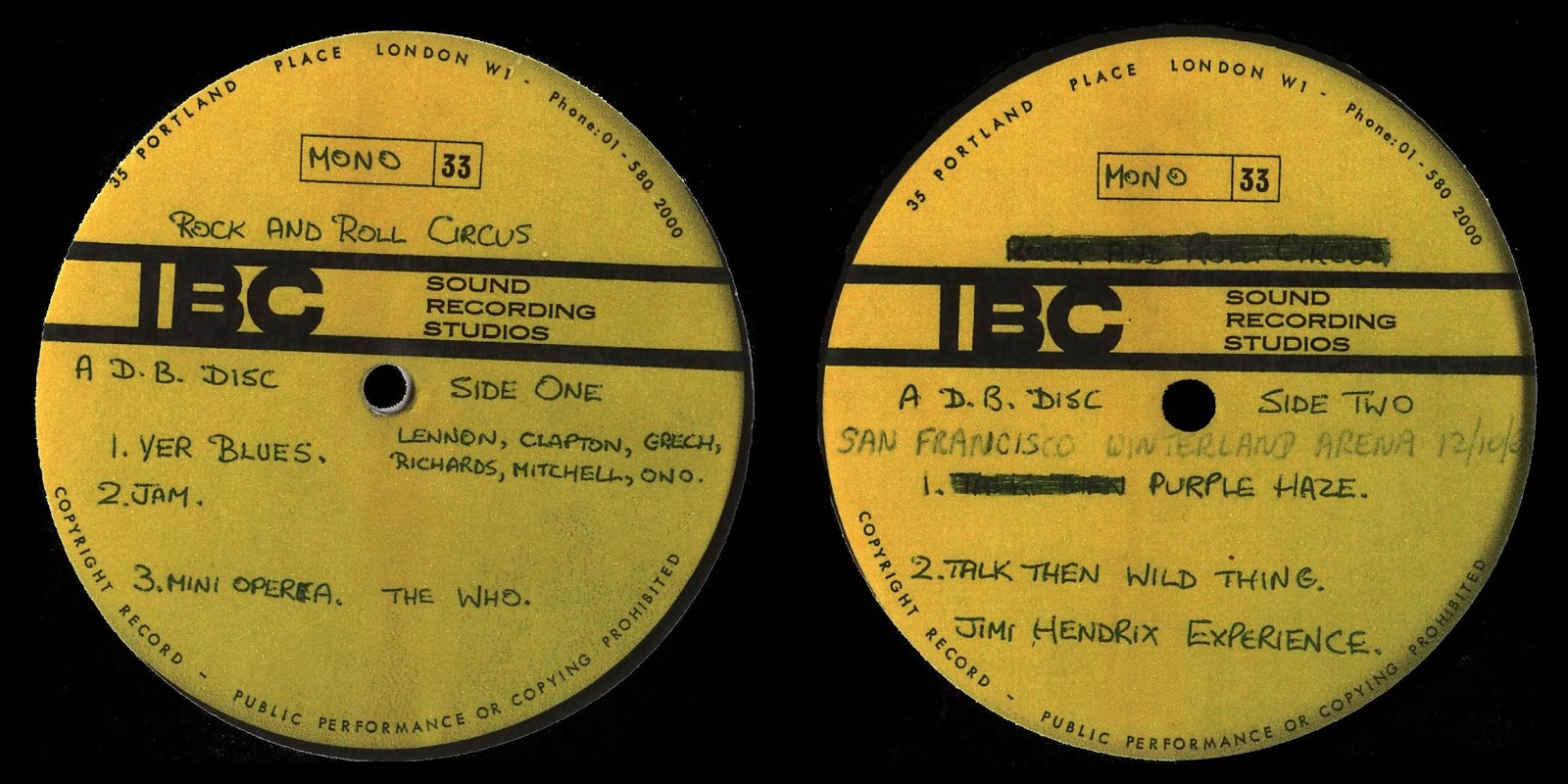 RELIQUARY: John Lennon - The Dirty Mac Sessions [SBD]