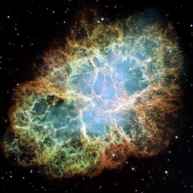 Nebulosa do Caranguejo - NASA - ESA - Arizona State University