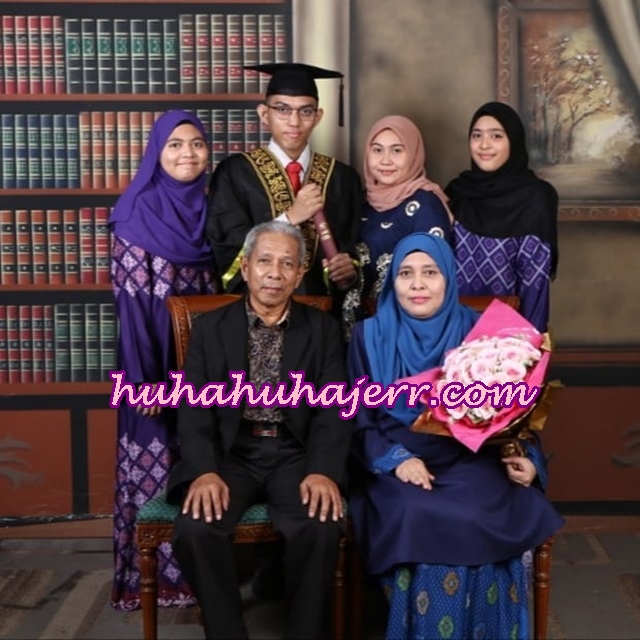 Gambar Keluarga Majlis Konvokesyen Anak Bujang Ku Semalam (19/8/2019)
