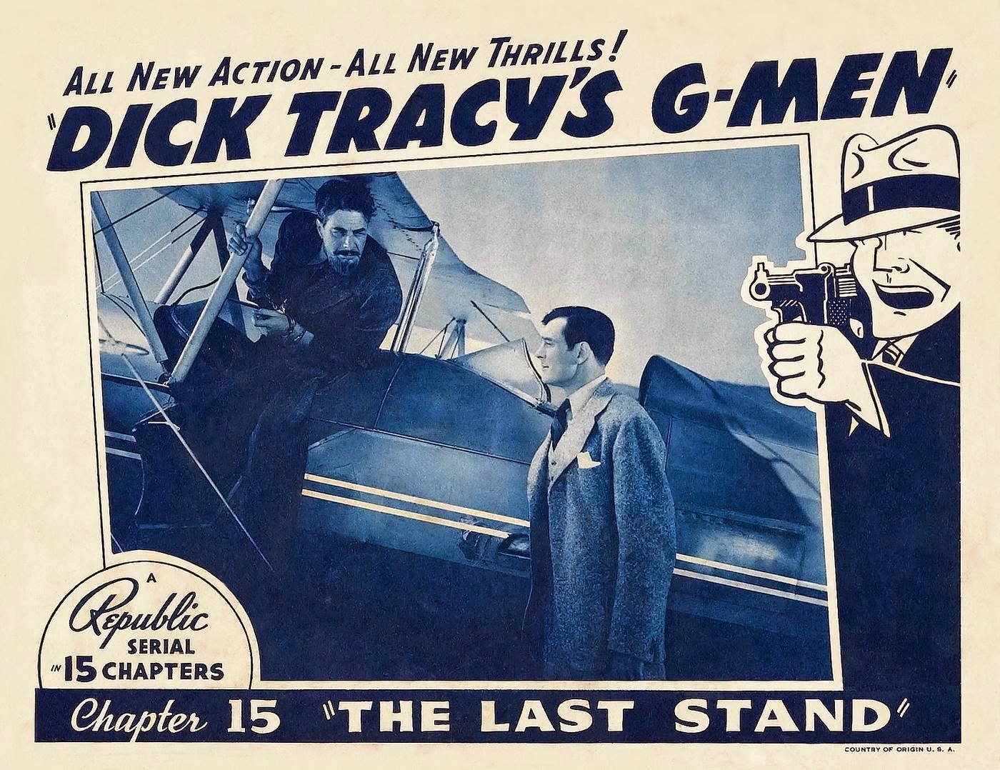 Dick tracy's g-men serial trailer