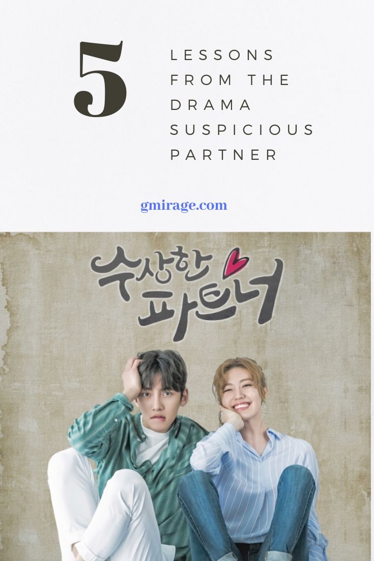 5 Lessons From the Drama Suspicious Partner : 1. Things Aren't Always What They Seem 2. Being Accused of a Crime Is A Difficult Position 3. Finding an Efficient Lawyer Isn't as Hard as it Seems 4. Life Isn't Always Fair 5. Truth Will Prevail