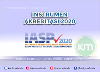 Instrumen Akreditasi (IASP) Sekolah/Madrasah Tahun 2021