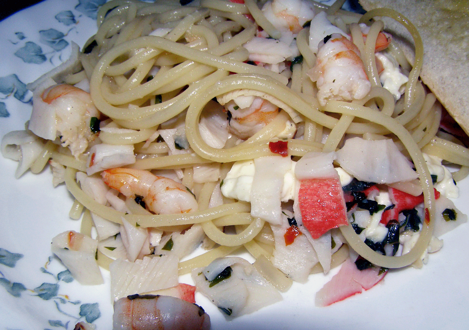 Wills Kitchen Scallops and Shrimp bake