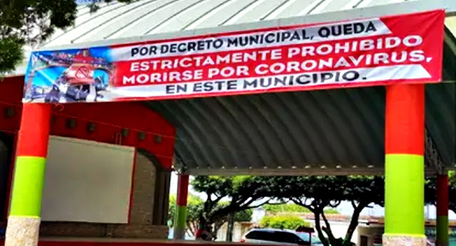 Por decreto municipal, en Soconusco, Veracruz está prohibido morir por COVID-19
