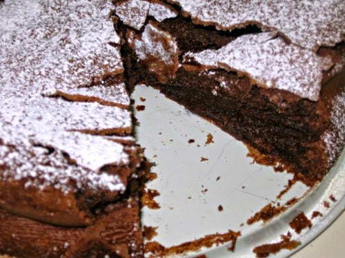 Flourless Chocolate Soufflé Cake