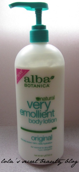 alba botanica emollient lotion
