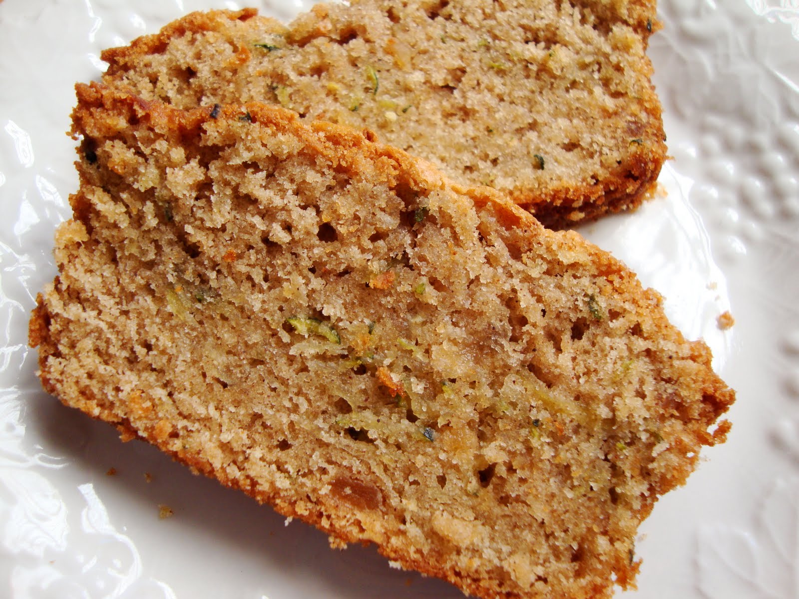 The Housewife Chef: Zucchini Bread with Candied Ginger