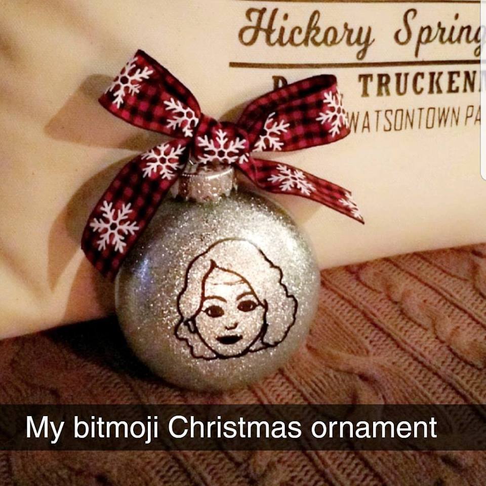 How To Make A Bitmoji Christmas Ornament With Cricut
