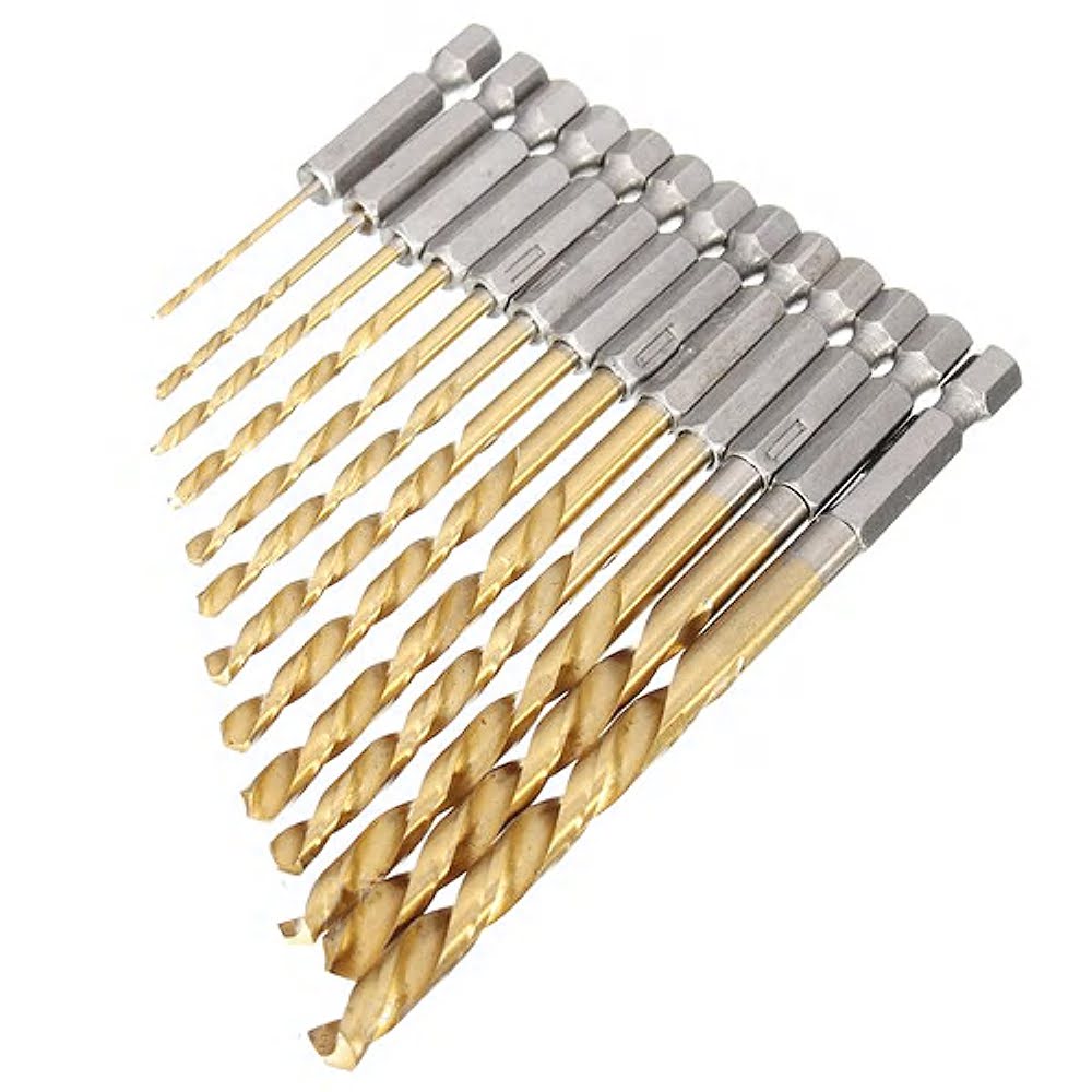 Titanium Nitride Coated Drill Bit Impact Ready Hown store HOWN STORE