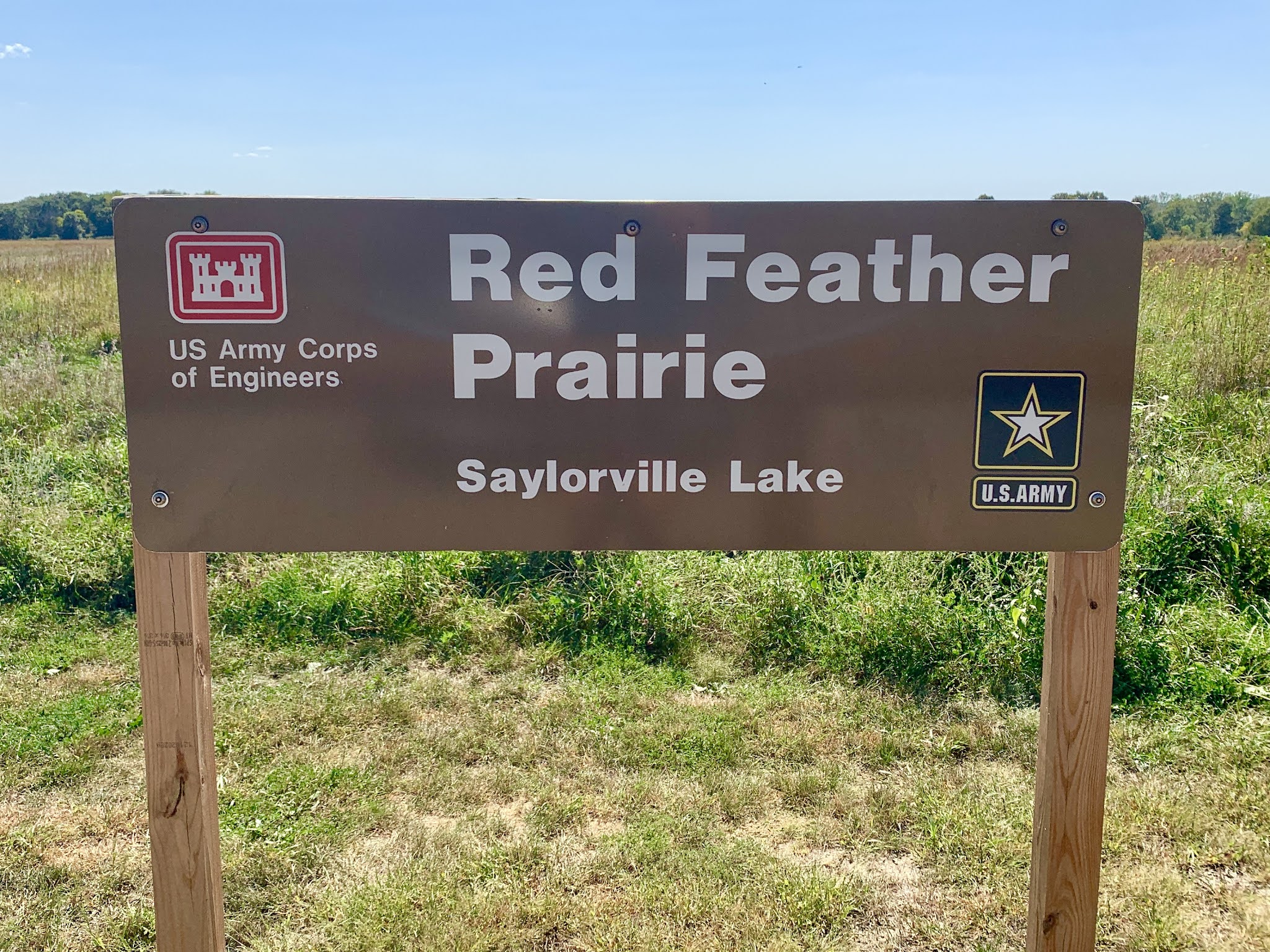 Saylorville Lake 2021 Red Feather Prairie Maze