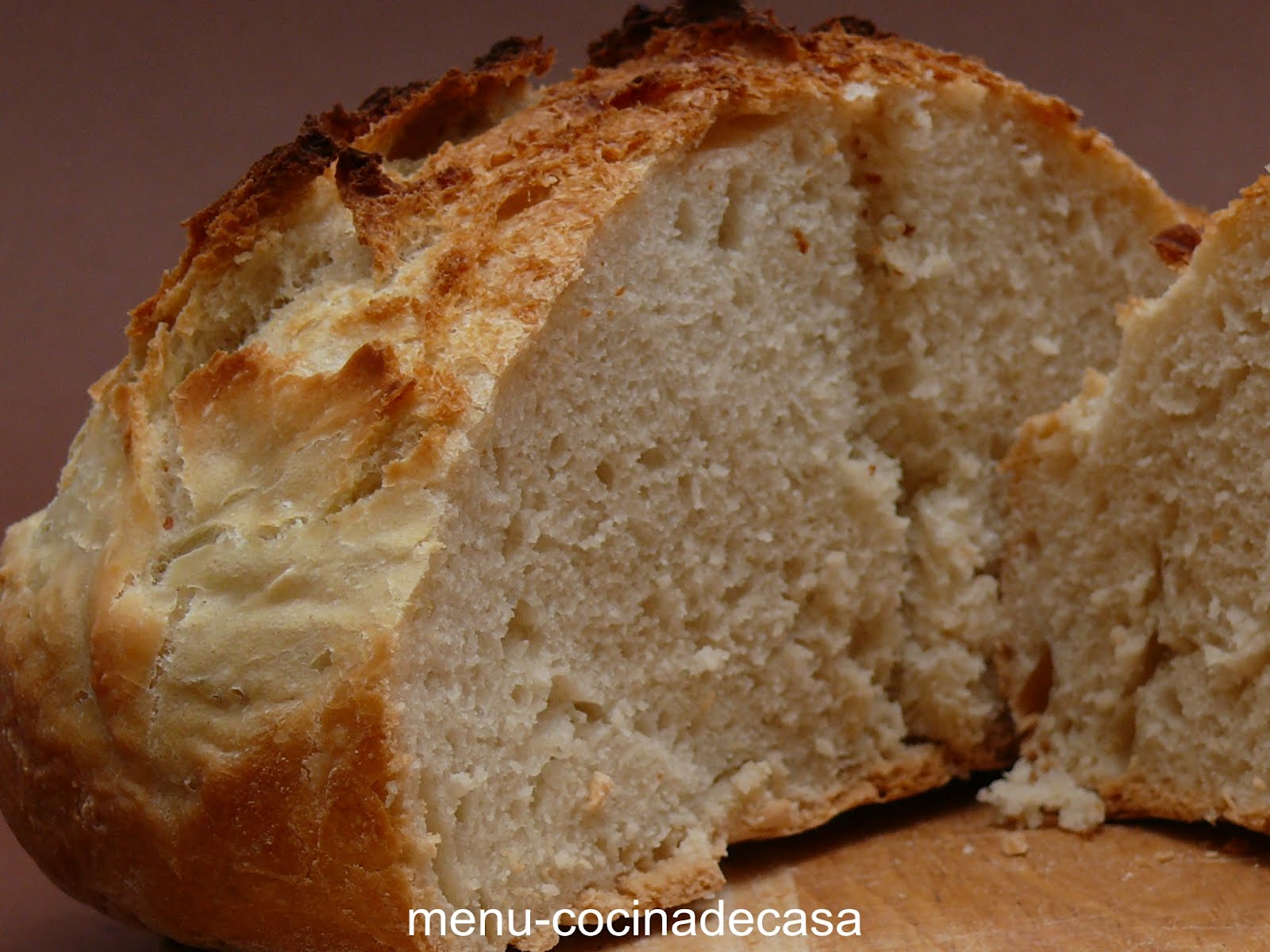 menu-cocinadecasa: PAN RUSTICO
