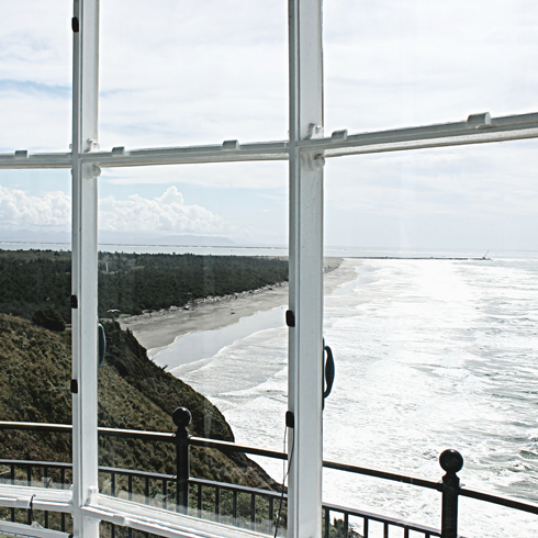 interior north head lighthouse inside washington coast