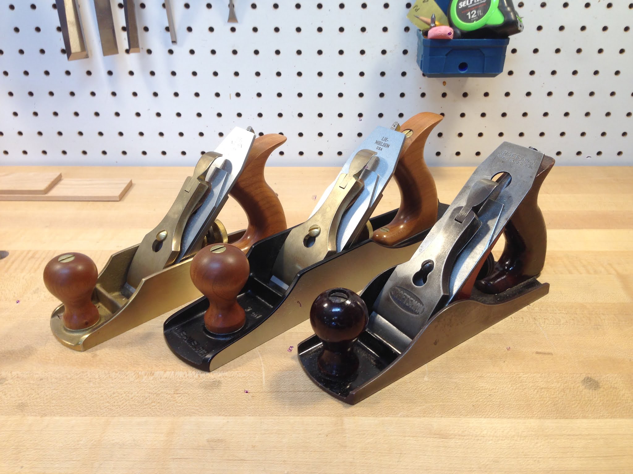 Joe's Wood Working Journey My Go To Hand Planes