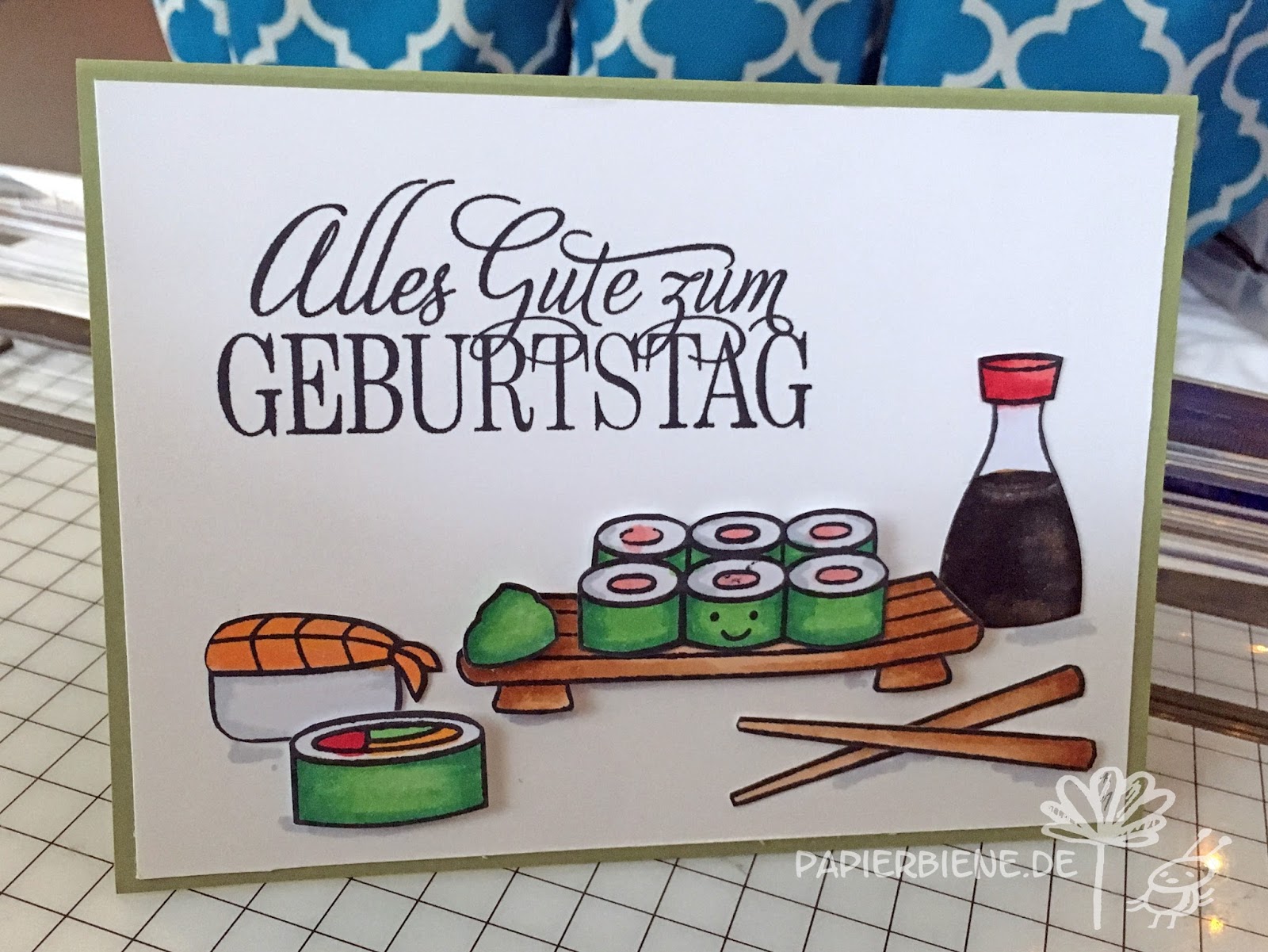 Papierbienes Bastelblog: Sushi-Karte: Spezielle Karten.. Papierbienes Bastelblog: Sushi-Karte: Spezielle Karten..