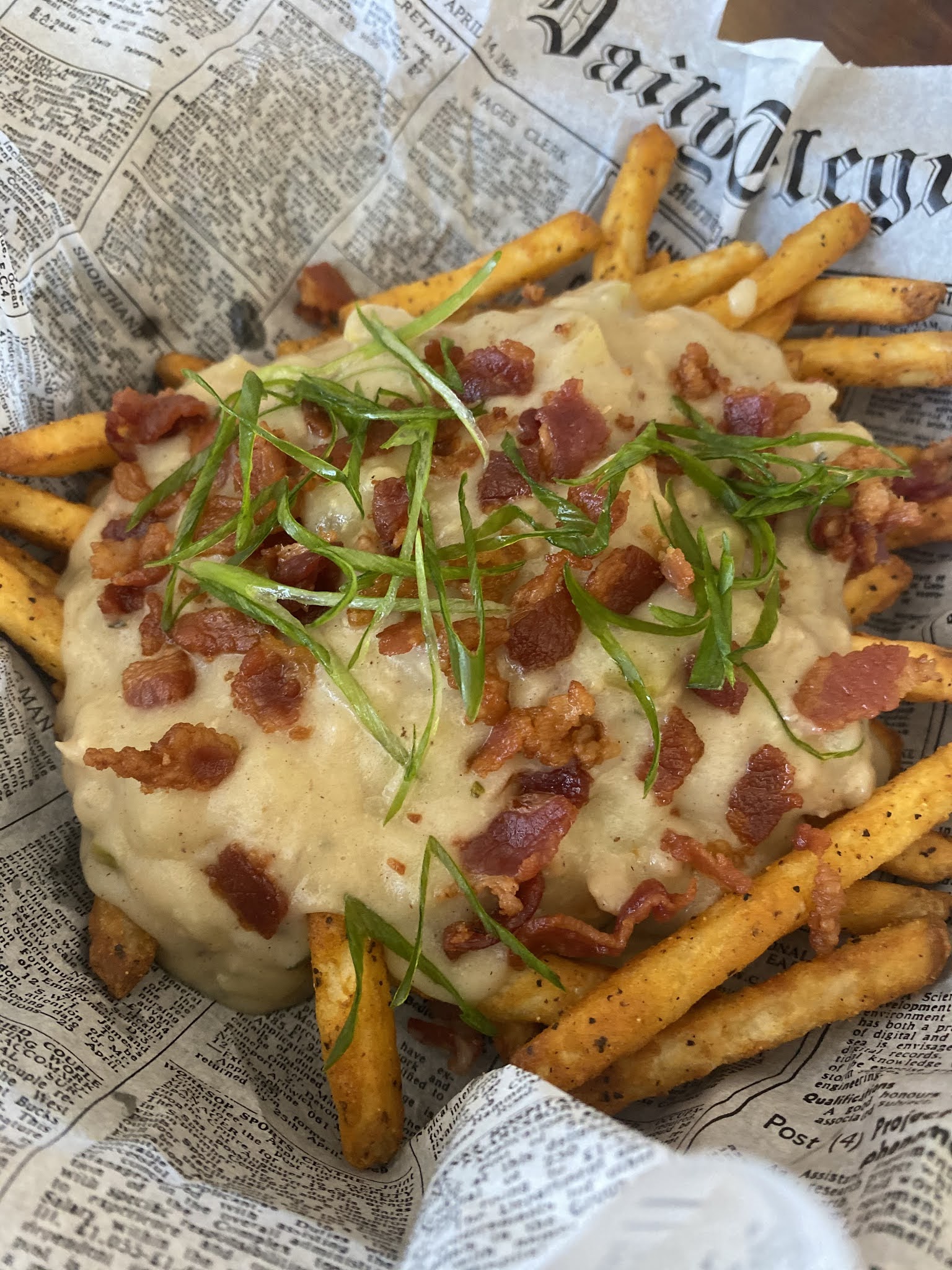 The Busy Broad Chowder Fries