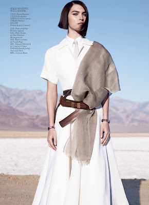 Arizona Muse in Vogue China May 2012 by Josh Olins