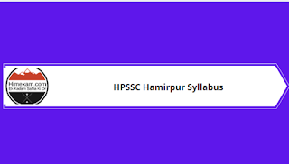 Syllabus For The  Post Video Film Editor -HPSSC Hamirpur