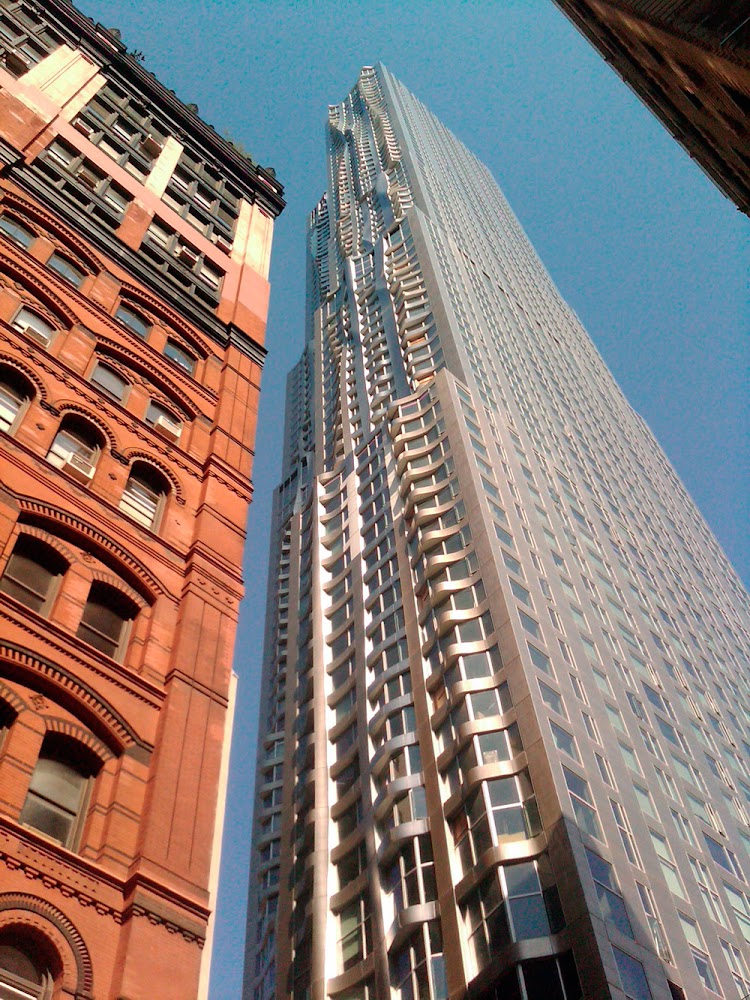 ArchitectureWeek People and Places 8 Spruce Street Wins Skyscraper Award