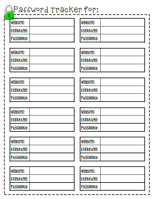 таблица для паролей. пароль. форма ввода логина и пароля. лист для записи паролей. страницы для планера пароли.