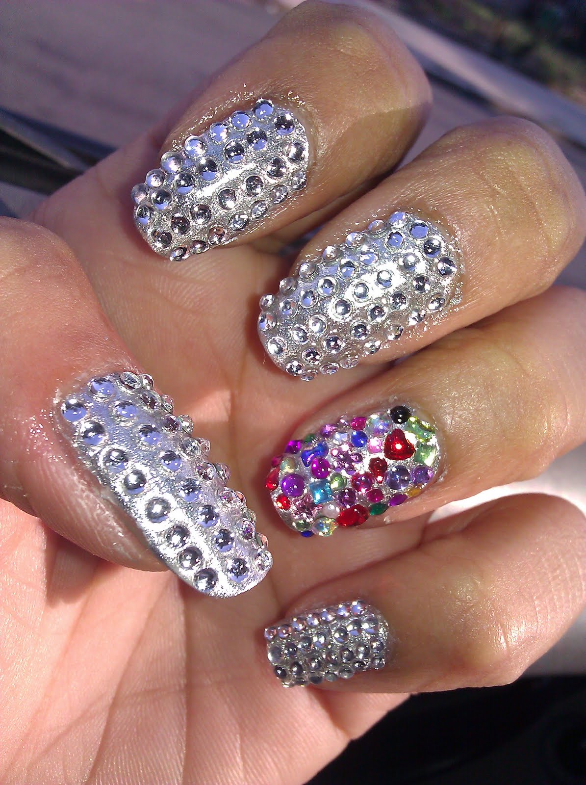 NARC Nail's Birthday Nails...