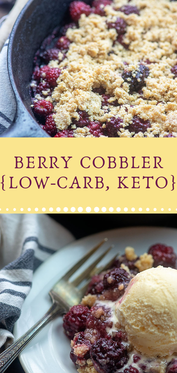 BERRY COBBLER {LOWCARB, KETO} BEST RECIPES