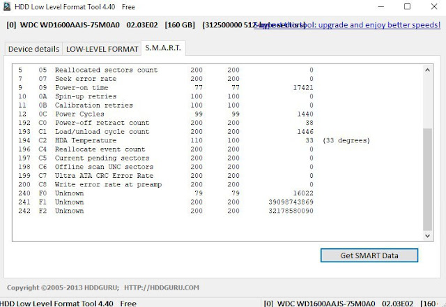 Descargar HDD Low Level Format Tool + Serial