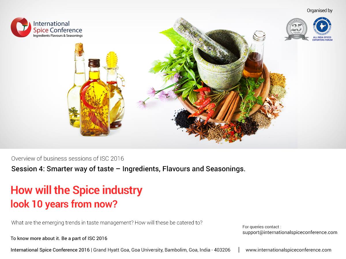 International Spice Conference World Spice Congress World Spice