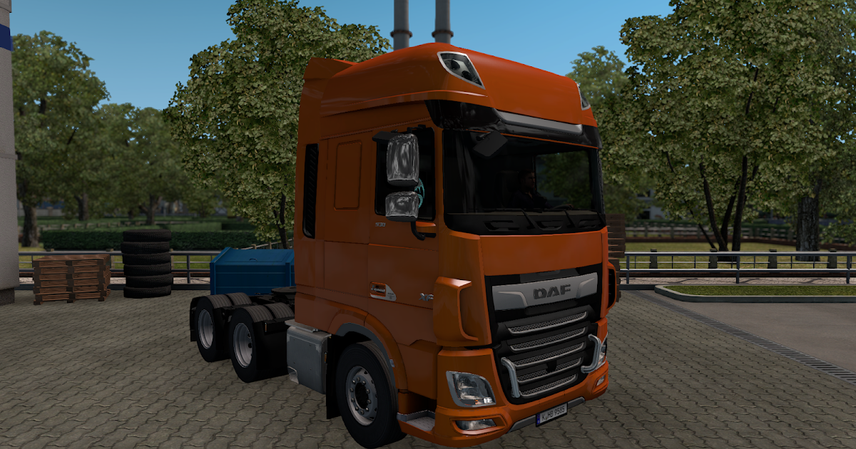 ETS 2 Daf XF Euro 6 Yeniden Düzenleme V3.7 Modu (1.39)