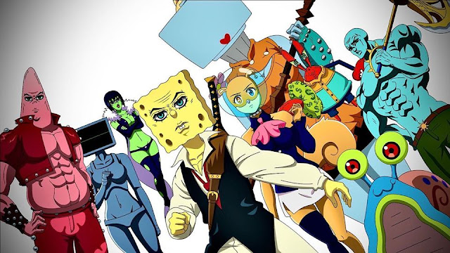 The SpongeBob SquarePants Anime OPENING & ENDING by Looer (Featuring