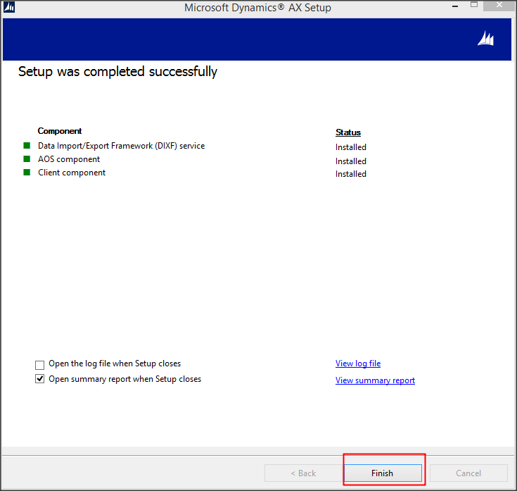 Dynamics AX Tips Install Dynamics AX 2012 R3 Step by Step (Step 5