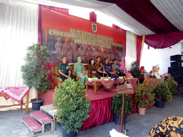 Danramil Manisrenggo Hadiri Lepas Sambut Camat Manisreggo