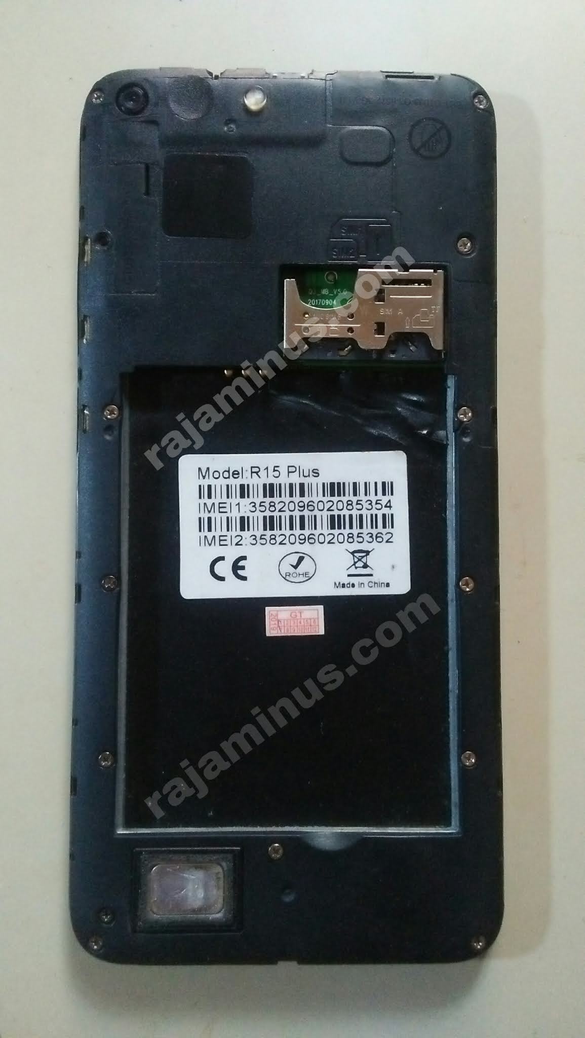 FIRMWARE R15 PLUS MT6572 RAJAMINUS