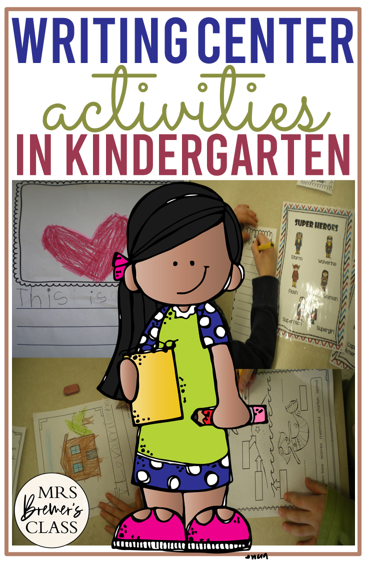 Kindergarten Writing Center Activities and Ideas- Perfect for Daily 5