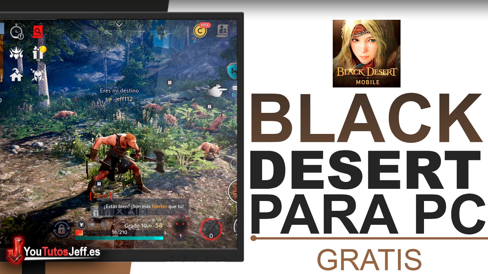 Como Descargar Black Desert Mobile para PC SIN LAG ✌