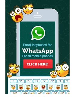 Get it Emoji keyboard for WhatsApp