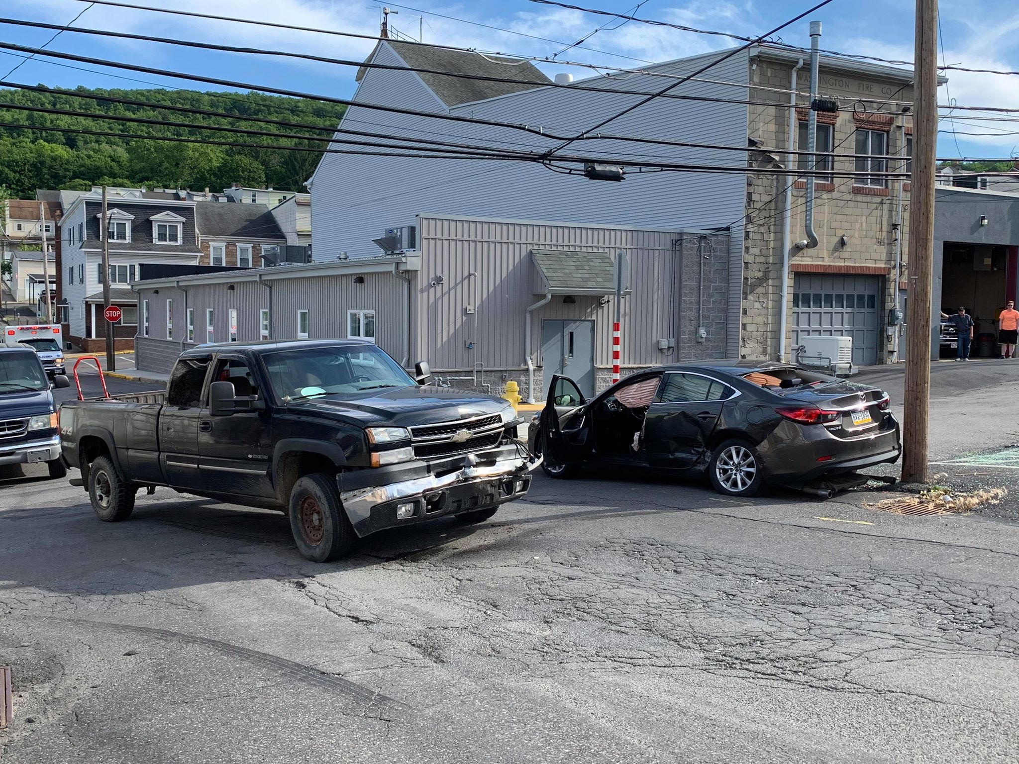 One Injured in Crash in Ashland