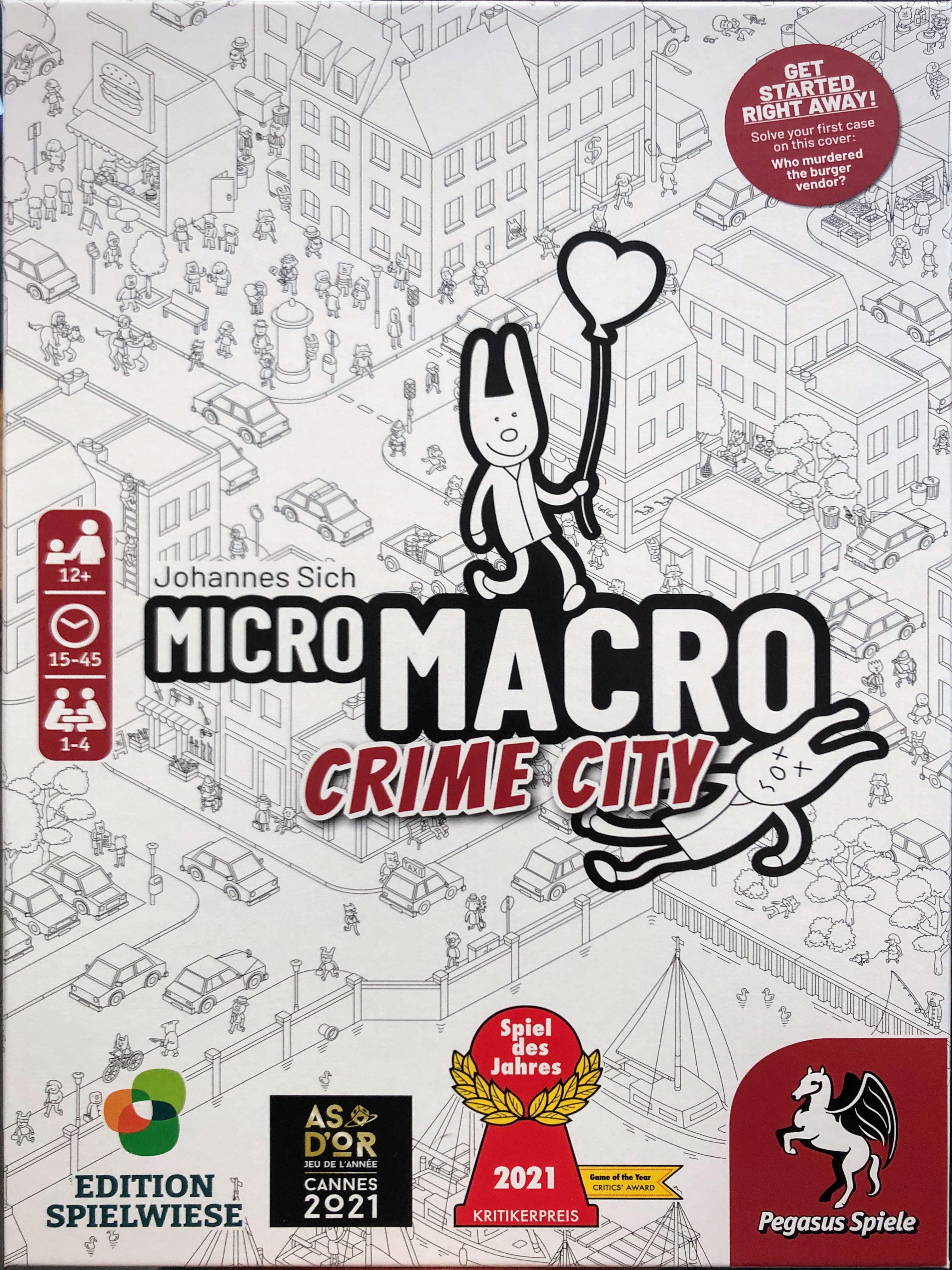 Micro-Macro: Crime City by Johannes Sich - A Wargamers Needful Things