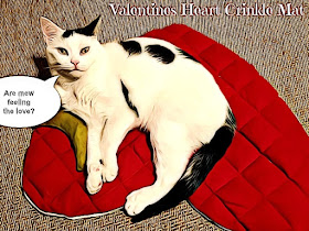 Crafting with Cats @BionicBasil® Valentine Heart Crinkle Mat Smoochie